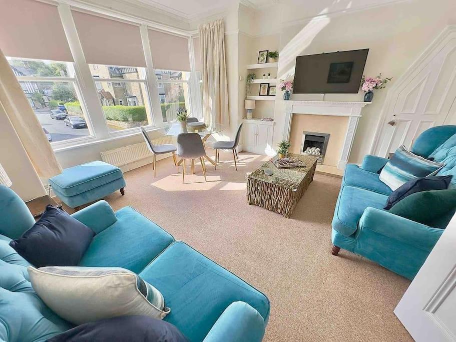 Spacious & Bright 3 Bed Harrogate Apartment Extérieur photo